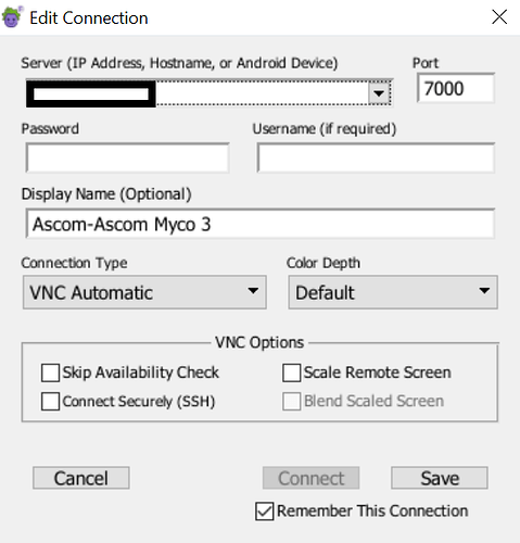 Eggplant Functional Connection Setup